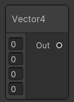 Vector4 node example